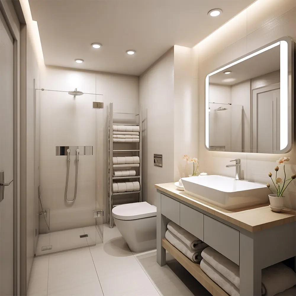 Éclairage de salle de bains