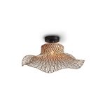 Good&Mojo Plafonnier Ibiza Bambou Brun S | Convient pour 1x E27 