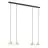Emibig Suspension Luminaire Elit Acier Noir | Convient pour 4x GX53 - Max 12W