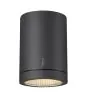 SLV Enola S Plafonnier Aluminium Gris Rond 9W 610lm 38D - 940 Blanc Froid | Extérieur - IP65 - Meilleur Rendu Des Couleurs