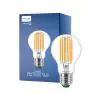 Philips MASTER LED Ampoule Ultra Efficient E27 Poire Claire 5.2W 1095lm - 830 Blanc Chaud | Équivalent 75W