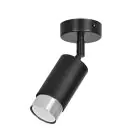 Emibig Plafonnier Hiro Acier Noir | Convient pour 1x GU10 - Max 10W