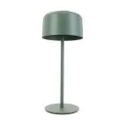 Eglo Lampe De Chevet Roccanova Solar Acier Vert 2W 270lm - 830 Blanc Chaud | IP44 - Dimmable tactile - USB-C